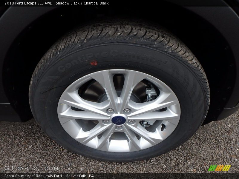 Shadow Black / Charcoal Black 2018 Ford Escape SEL 4WD