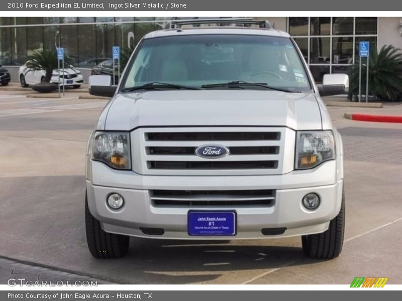 Ingot Silver Metallic / Stone 2010 Ford Expedition EL Limited