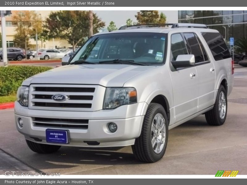Ingot Silver Metallic / Stone 2010 Ford Expedition EL Limited