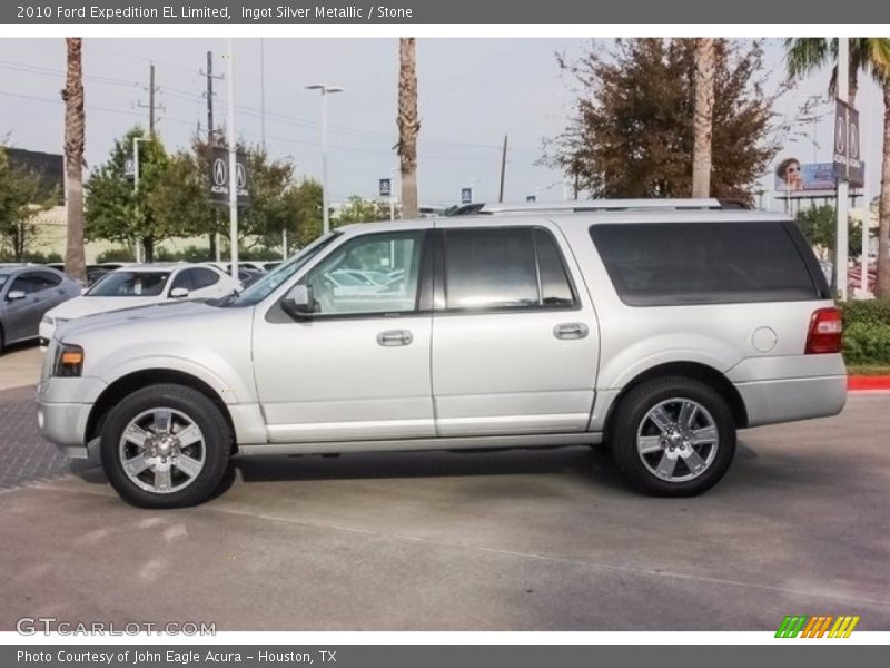 Ingot Silver Metallic / Stone 2010 Ford Expedition EL Limited