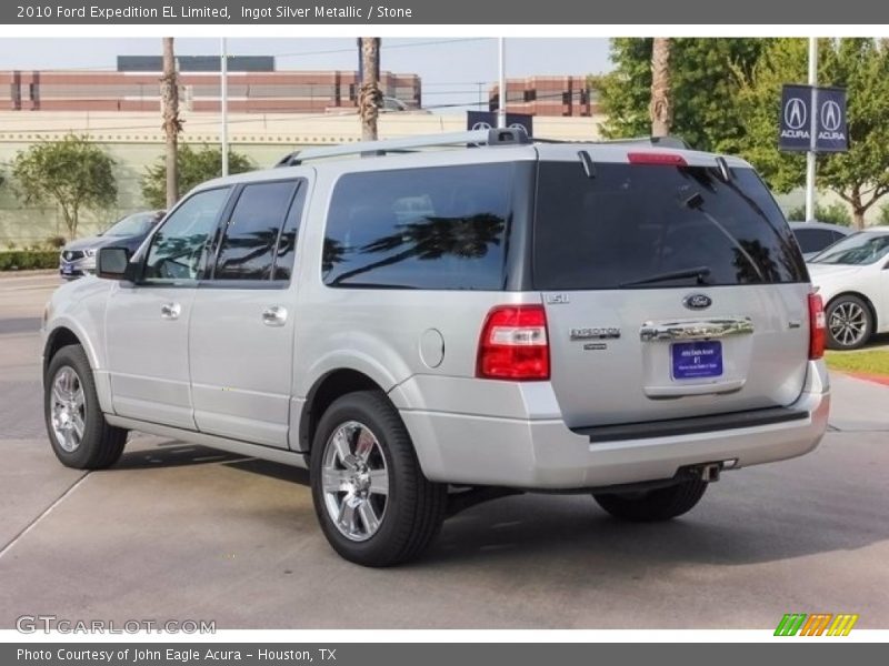 Ingot Silver Metallic / Stone 2010 Ford Expedition EL Limited