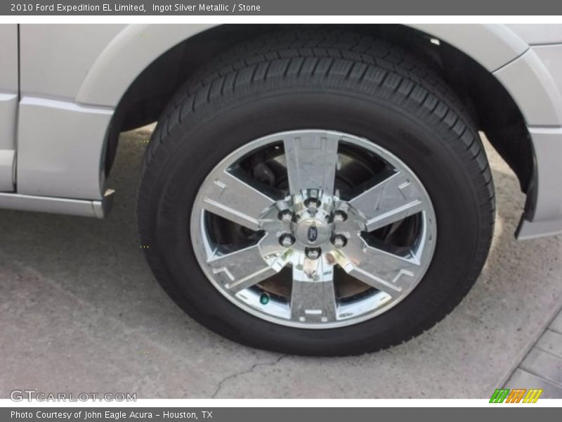 Ingot Silver Metallic / Stone 2010 Ford Expedition EL Limited