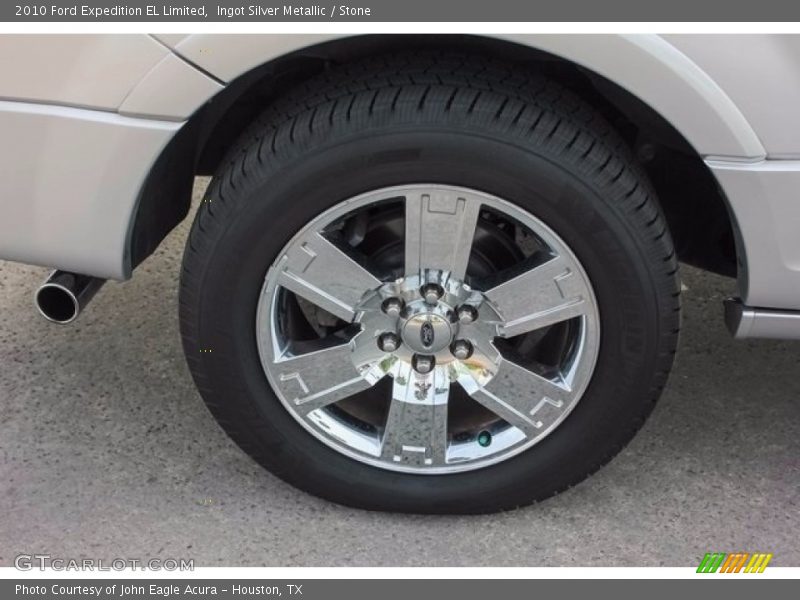 Ingot Silver Metallic / Stone 2010 Ford Expedition EL Limited