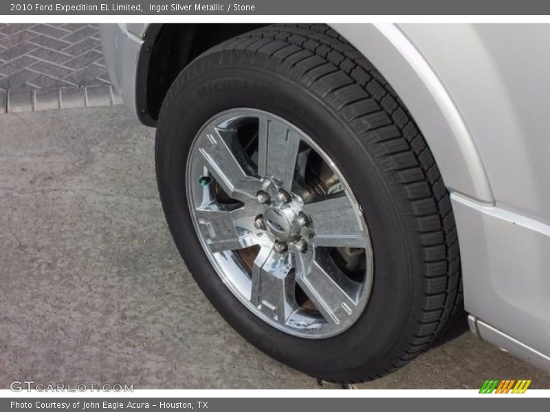 Ingot Silver Metallic / Stone 2010 Ford Expedition EL Limited