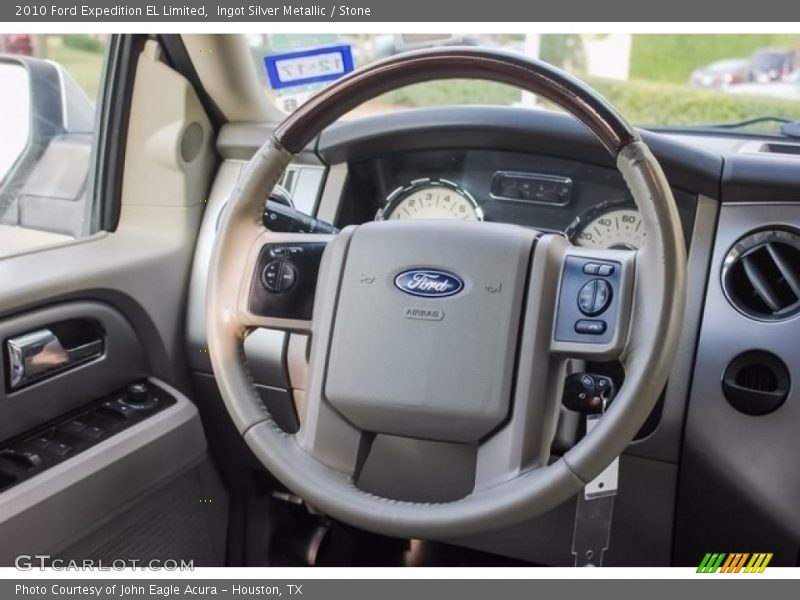Ingot Silver Metallic / Stone 2010 Ford Expedition EL Limited