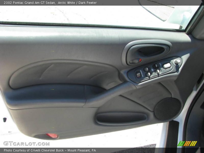 Arctic White / Dark Pewter 2002 Pontiac Grand Am GT Sedan