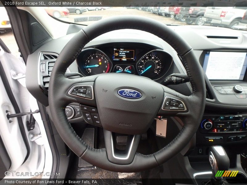  2018 Escape SEL Steering Wheel