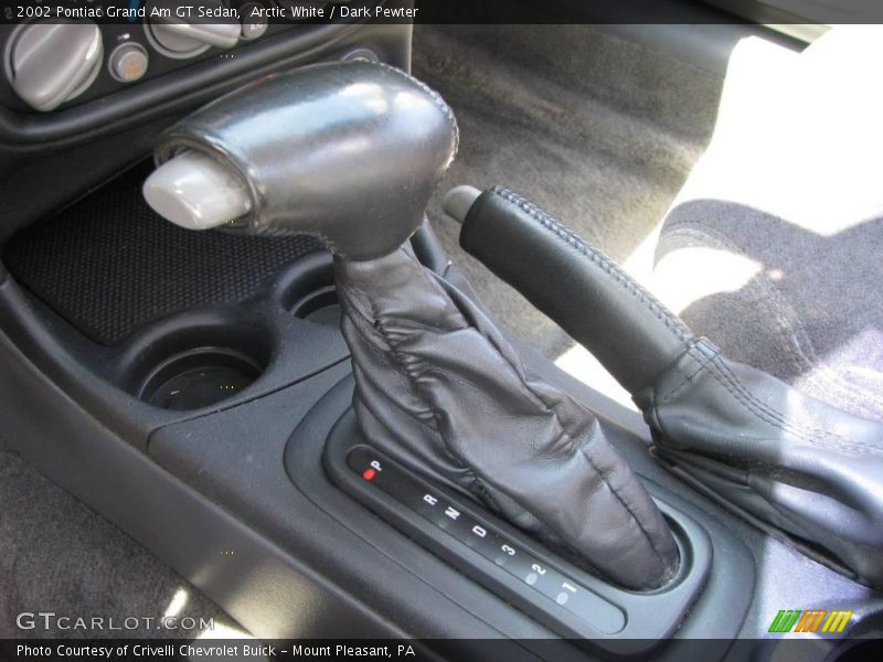 Arctic White / Dark Pewter 2002 Pontiac Grand Am GT Sedan