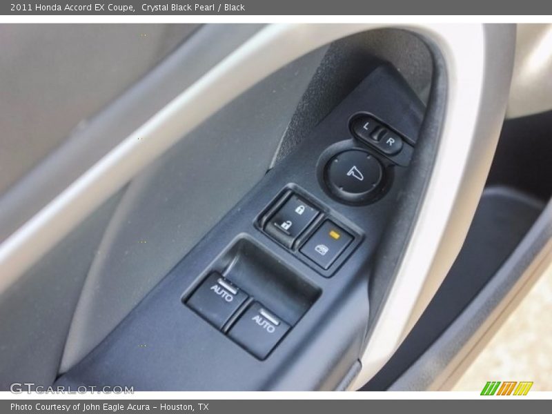 Crystal Black Pearl / Black 2011 Honda Accord EX Coupe