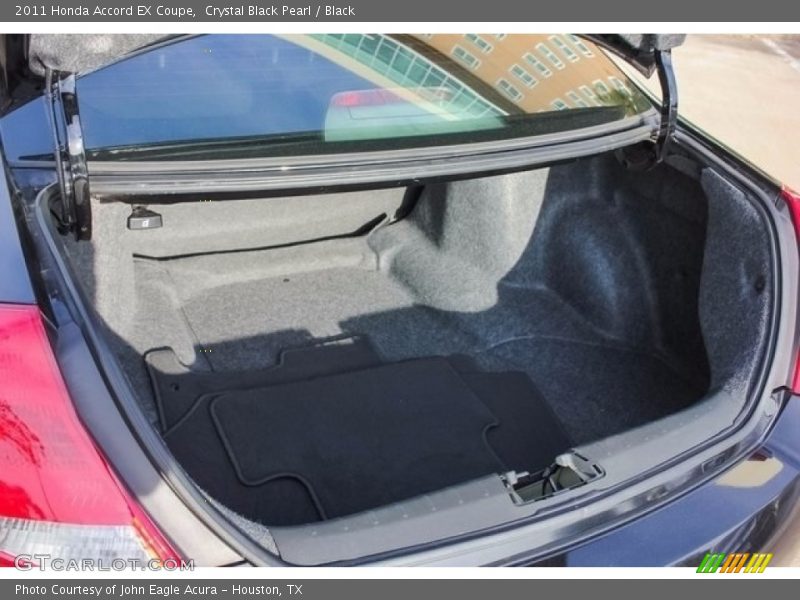 Crystal Black Pearl / Black 2011 Honda Accord EX Coupe