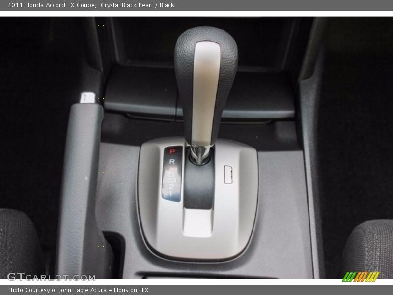 Crystal Black Pearl / Black 2011 Honda Accord EX Coupe