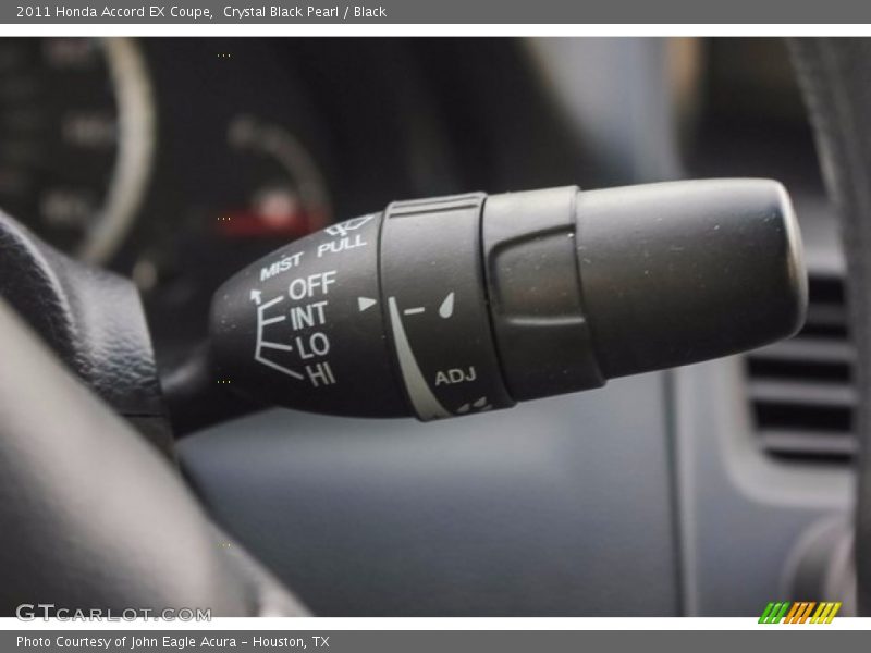Crystal Black Pearl / Black 2011 Honda Accord EX Coupe