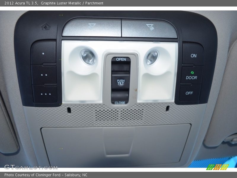 Graphite Luster Metallic / Parchment 2012 Acura TL 3.5