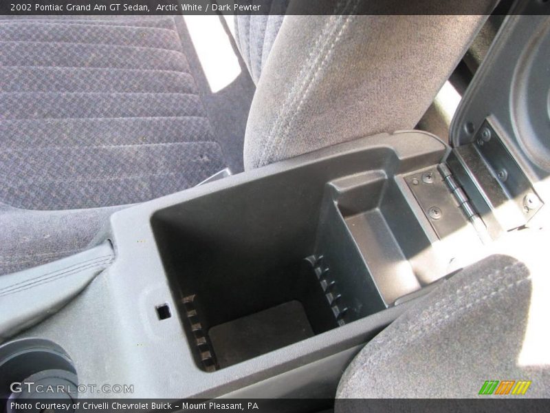 Arctic White / Dark Pewter 2002 Pontiac Grand Am GT Sedan
