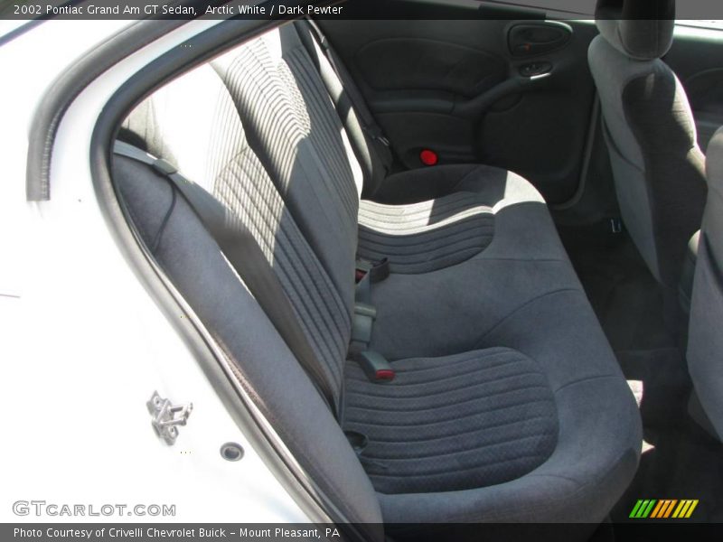 Arctic White / Dark Pewter 2002 Pontiac Grand Am GT Sedan