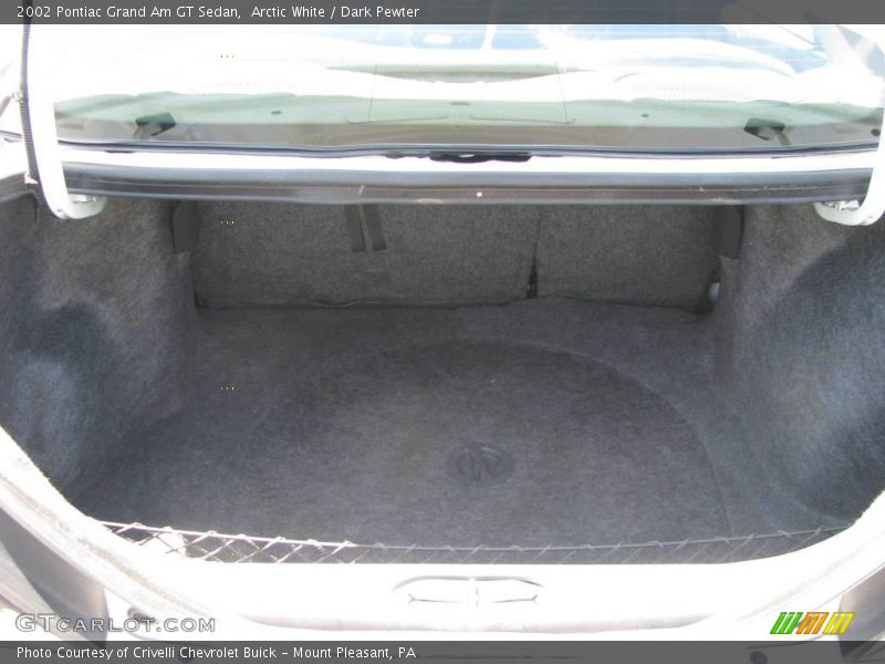 Arctic White / Dark Pewter 2002 Pontiac Grand Am GT Sedan