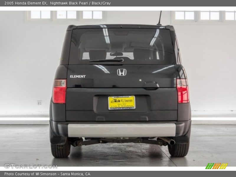 Nighthawk Black Pearl / Black/Gray 2005 Honda Element EX