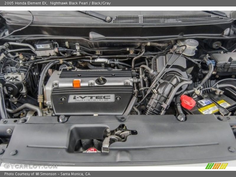 Nighthawk Black Pearl / Black/Gray 2005 Honda Element EX