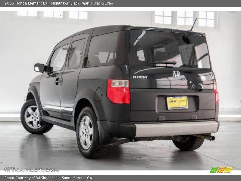 Nighthawk Black Pearl / Black/Gray 2005 Honda Element EX