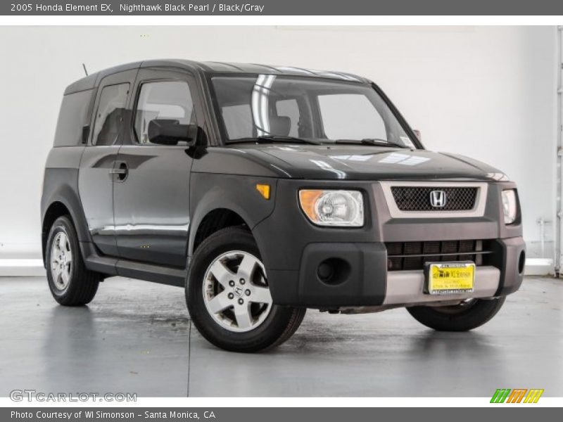 Nighthawk Black Pearl / Black/Gray 2005 Honda Element EX