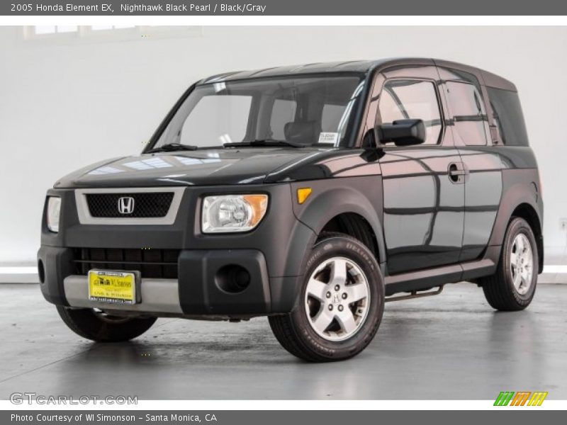 Nighthawk Black Pearl / Black/Gray 2005 Honda Element EX