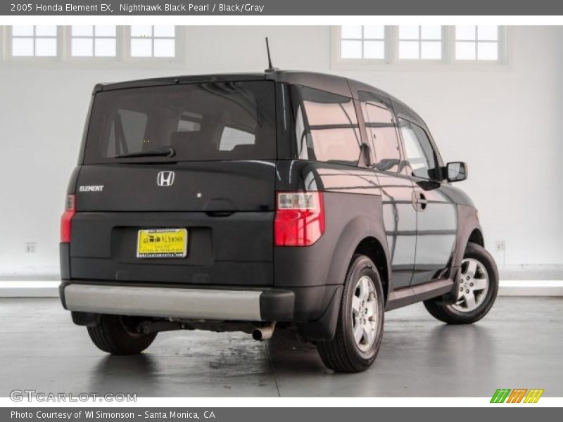 Nighthawk Black Pearl / Black/Gray 2005 Honda Element EX