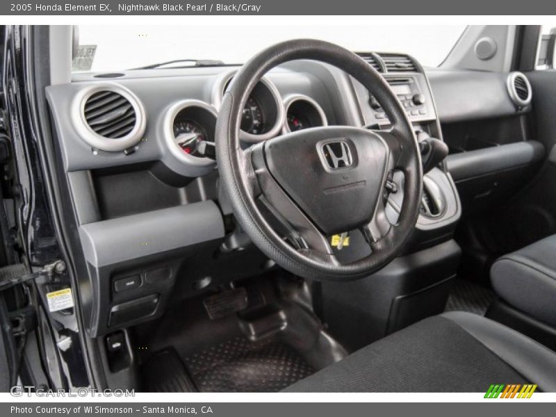 Nighthawk Black Pearl / Black/Gray 2005 Honda Element EX
