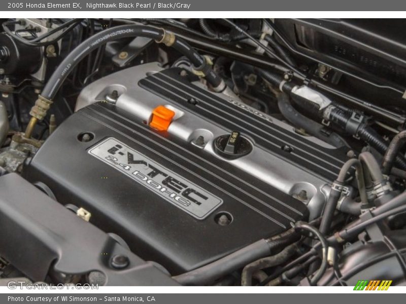 Nighthawk Black Pearl / Black/Gray 2005 Honda Element EX