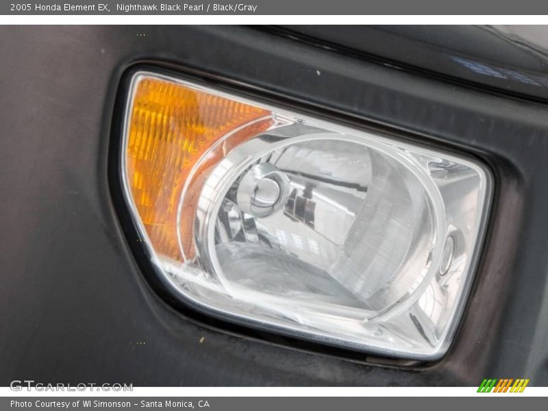 Nighthawk Black Pearl / Black/Gray 2005 Honda Element EX