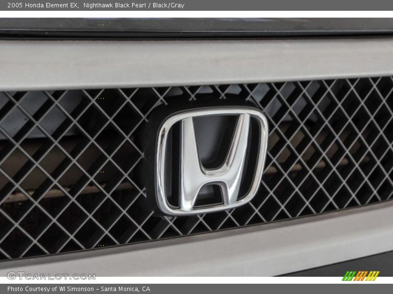 Nighthawk Black Pearl / Black/Gray 2005 Honda Element EX