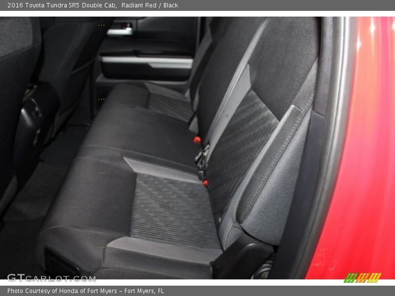 Radiant Red / Black 2016 Toyota Tundra SR5 Double Cab