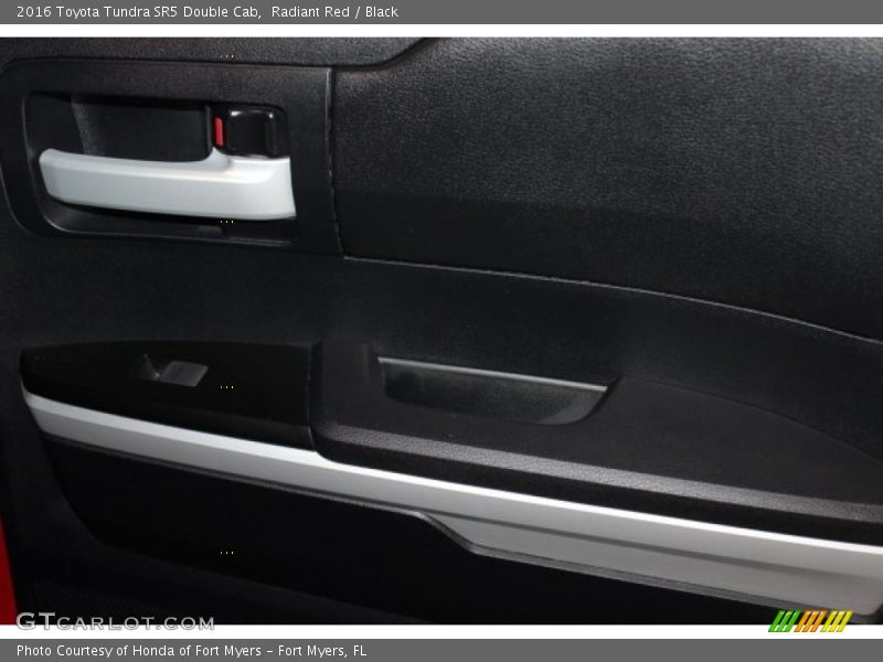Radiant Red / Black 2016 Toyota Tundra SR5 Double Cab