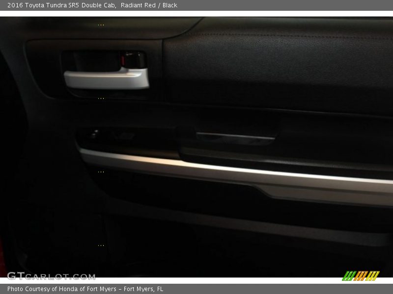 Radiant Red / Black 2016 Toyota Tundra SR5 Double Cab