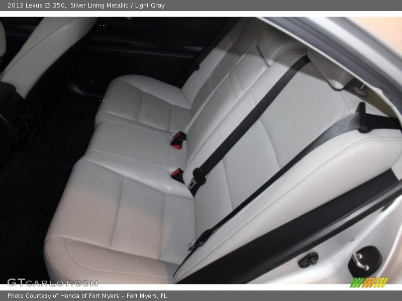 Silver Lining Metallic / Light Gray 2013 Lexus ES 350