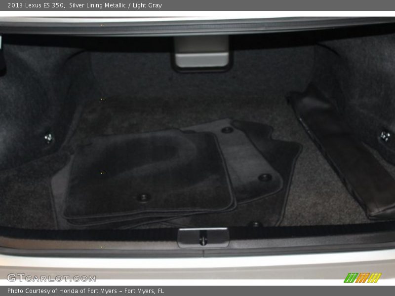Silver Lining Metallic / Light Gray 2013 Lexus ES 350