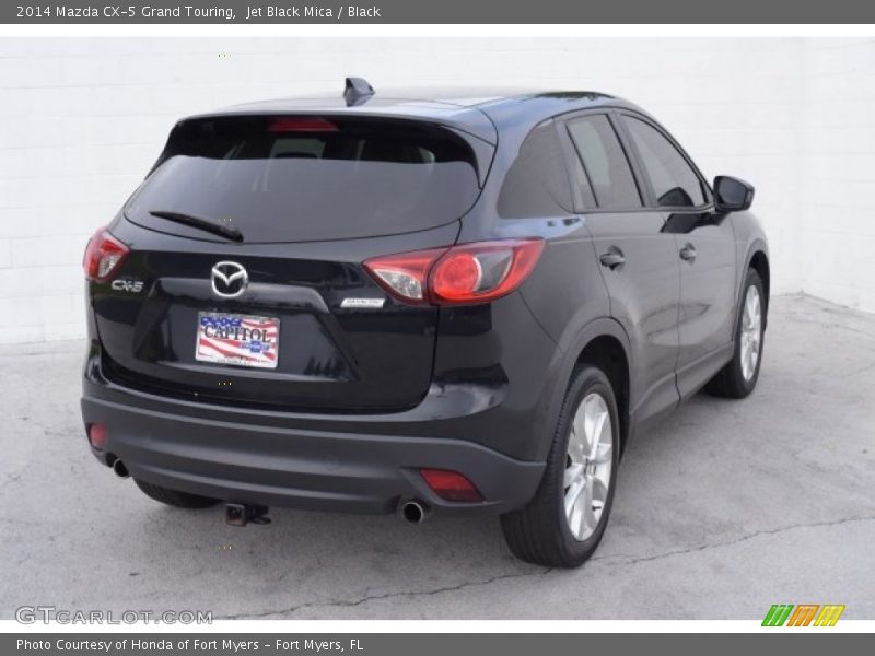 Jet Black Mica / Black 2014 Mazda CX-5 Grand Touring