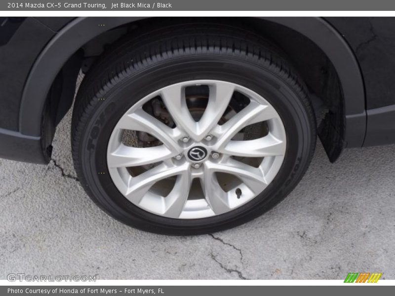 Jet Black Mica / Black 2014 Mazda CX-5 Grand Touring