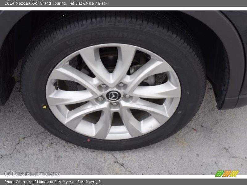Jet Black Mica / Black 2014 Mazda CX-5 Grand Touring