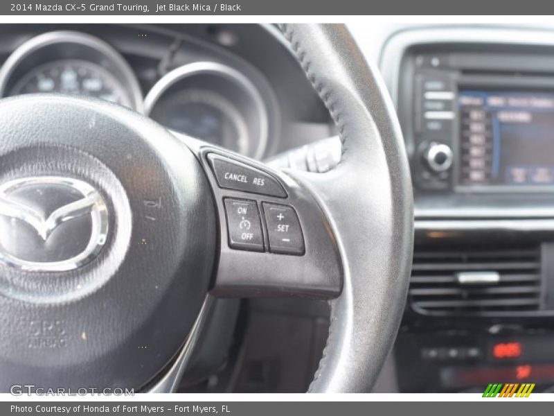 Jet Black Mica / Black 2014 Mazda CX-5 Grand Touring