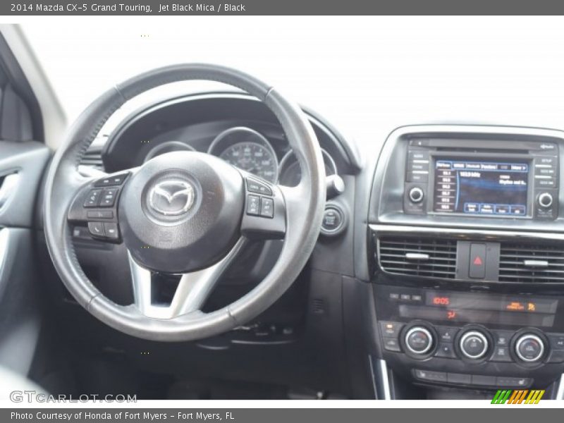 Jet Black Mica / Black 2014 Mazda CX-5 Grand Touring