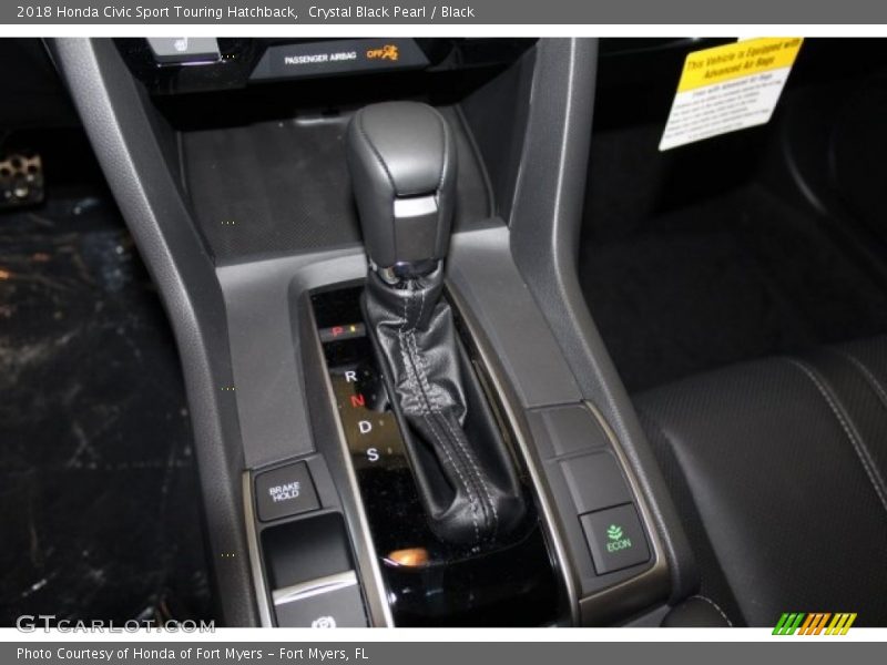  2018 Civic Sport Touring Hatchback CVT Automatic Shifter