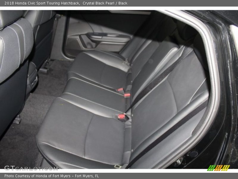 Rear Seat of 2018 Civic Sport Touring Hatchback