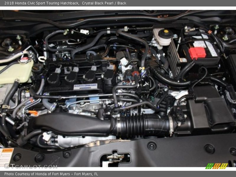  2018 Civic Sport Touring Hatchback Engine - 1.5 Liter Turbocharged DOHC 16-Valve 4 Cylinder
