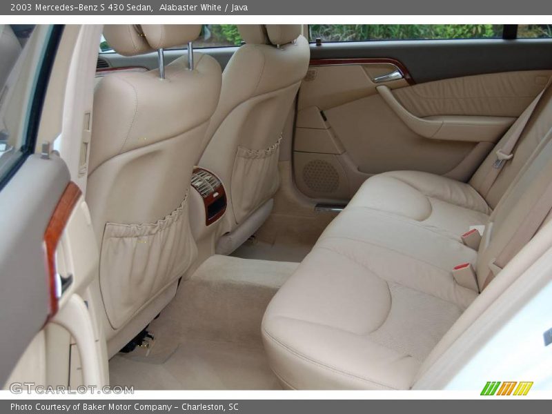 Alabaster White / Java 2003 Mercedes-Benz S 430 Sedan