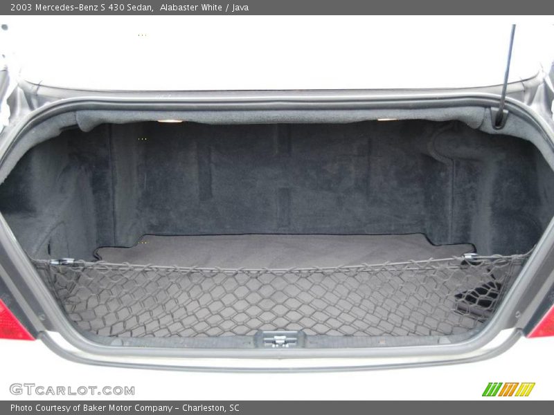 Alabaster White / Java 2003 Mercedes-Benz S 430 Sedan