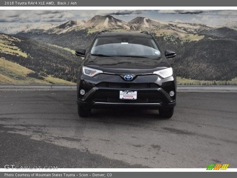 Black / Ash 2018 Toyota RAV4 XLE AWD