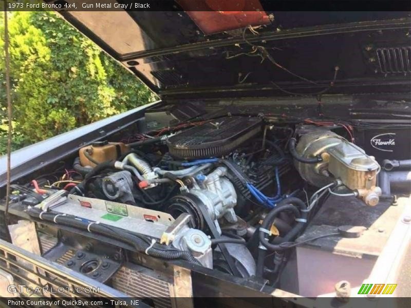 Gun Metal Gray / Black 1973 Ford Bronco 4x4