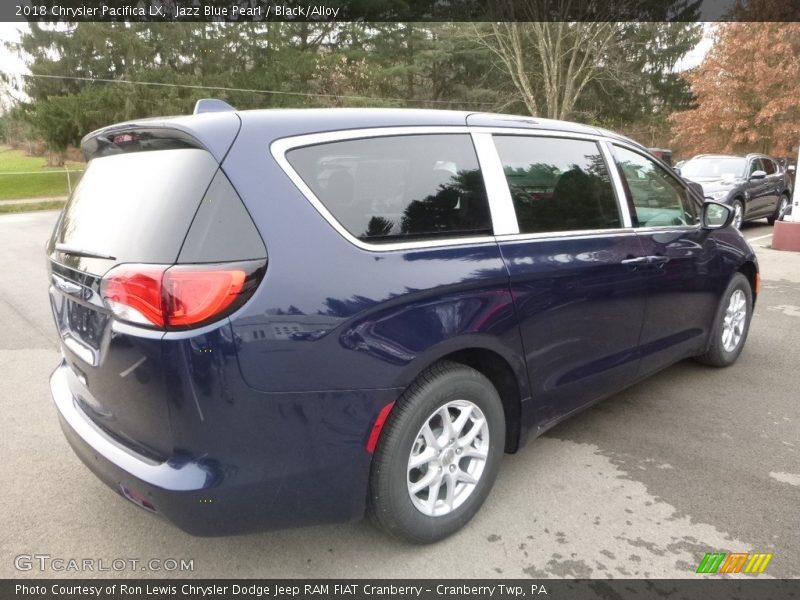 Jazz Blue Pearl / Black/Alloy 2018 Chrysler Pacifica LX