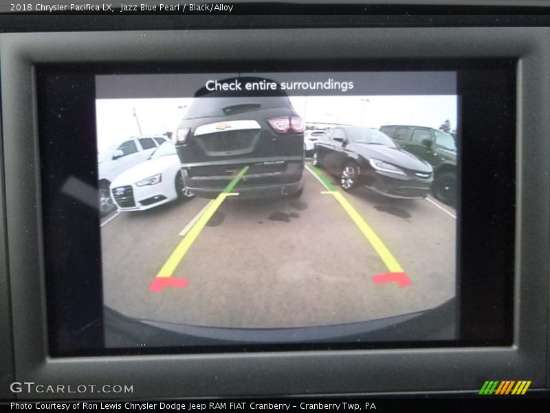Jazz Blue Pearl / Black/Alloy 2018 Chrysler Pacifica LX