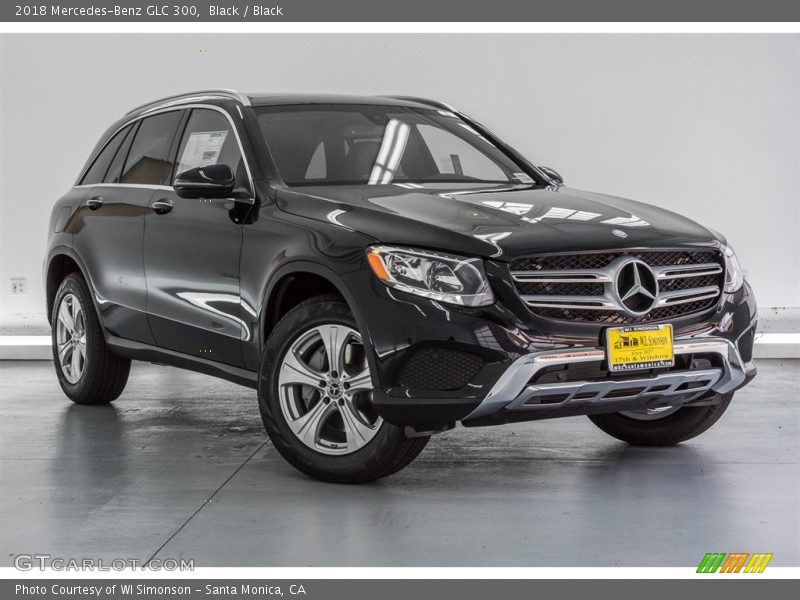 Black / Black 2018 Mercedes-Benz GLC 300